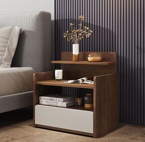 床头柜书架出租房用多功能现代简约卧室床边小柜子书本收纳置物柜