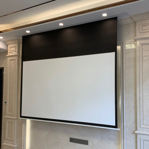 电动投影仪幕布家用