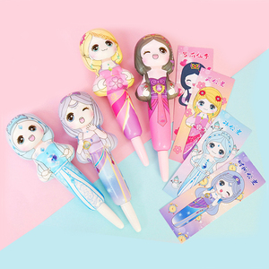 叶罗丽泡泡笔盲盒精灵梦女孩夜萝莉解压忙盒玩具少女心小学生文具