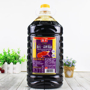 海天特级一品鲜酱油4.9l大桶实惠装酿造生抽火锅凉拌炒菜调料批发