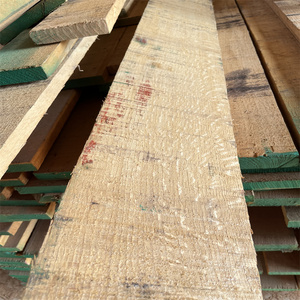 北美国白橡纯实木毛料板材 虎斑纹白橡木 直纹白橡木工艺木制餐桌