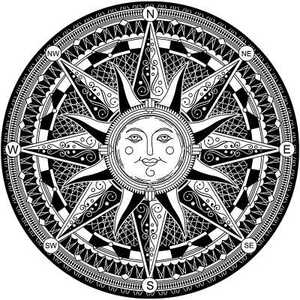 新品人气复古现代太阳神简约玄关门客厅欧式茶几地毯垫卧室床边包