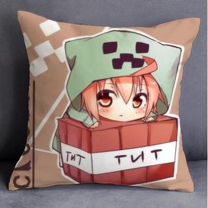 我的世界周边mc钻石草地苦力怕tnt抱枕 办公室汽车沙发装饰小枕头