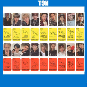 nct 127 周边 自制卡套卡 正规二 neo zone 同款签名小卡