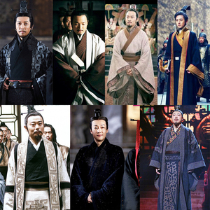 印月阁淘宝影视古装汉服男古装皇帝服大臣官员古装秦朝大王中式婚礼