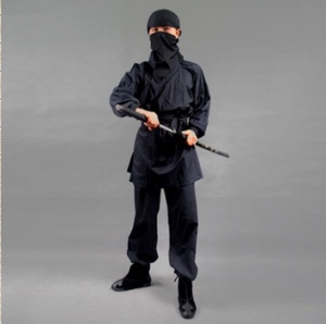 影视古装古代黑衣人古装蒙面刺客古装棉麻夜行衣男女款打手古装