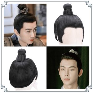 古装男假发全头套影视剧将军公子造型发套古代男士束发表演1070