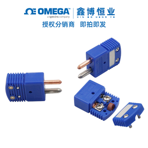 OSTW-T-M/F美国OMEGA热电偶公插头插座工业T型杆状温度探头连接器