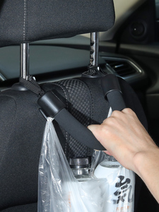 汽车用后排座椅背拉手车内儿童安全扶手软把手车载多功能置物挂钩