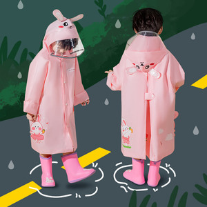 儿童雨衣雨靴套装女童夏季防暴雨轻便全身上学可爱防水宝宝雨披男