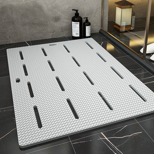 浴室防滑垫淋浴房家用洗澡卫生间地垫防水儿童厕所洗水间防摔脚垫
