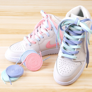 四色鸳鸯鞋带aj果冻