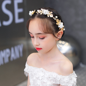儿童头花饰品女童花环头饰小女孩花朵公主森女系韩国花童发饰演出