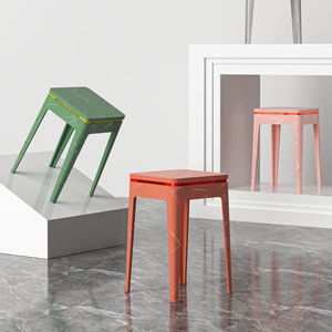 高凳子家用实木加厚