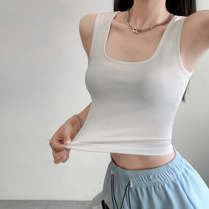 吊带超短小背心性感