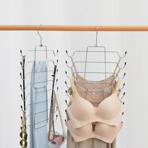 多功能吊带内衣衣架晾文胸罩挂衣架家用衣柜收纳神器省空间魔术挂