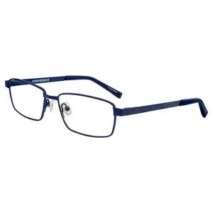 正品代购 匡威converse商务风纯蓝色细框男款眼镜架可配近视镜片