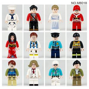 440人付款淘宝兼容乐高小人仔全套僵尸拼插惊魂夜万圣节鬼行尸走肉