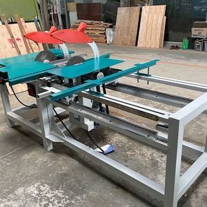 晖晖精品淘宝直发微型迷你台锯 双锯片圆盘木材推台锯 农.