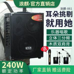 浪麒(langqi)861户外音响背带便携式充电带无线话other/其他 1