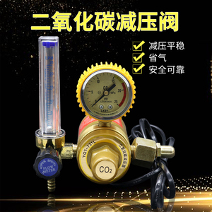 二氧化碳阀co2表 220v 36v二氧化碳减压器节能表配国标二氧化钢瓶