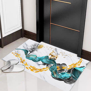 定制玻璃地垫钢化门口玻璃钢化脚垫脚踏垫门厅厨房入户门玄关垫