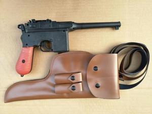 抗日战争用品表演道具红军八路军王八盒子枪表演道具枪儿童玩具枪