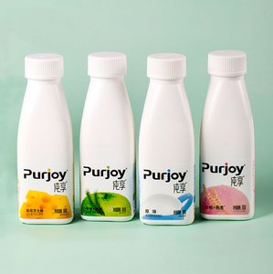 君乐宝纯享酸奶低温益生菌活性发酵乳风味苹果白桃燕麦6瓶装整箱