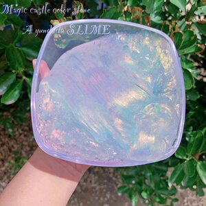 m家起泡胶魔仙彩虹你仙气十足史莱姆起泡胶手工解压成品水晶泥