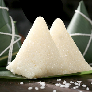 白粽白米粽子香糯清水粽贵州特产手工真空原味无馅非湖北粽早餐