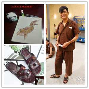 90imspm淘宝男士塑料凉鞋老式怀旧夏季系扣电影监狱风云周润发同款