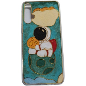 掐丝珐琅定制手机壳可定制装饰景泰蓝掐丝珐琅纯手工diy沙画制作