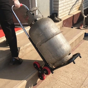 拉水桶车桶装水小拉车推水车家用手拉车拉水车水桶煤气瓶爬楼车