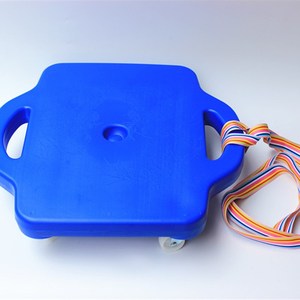 感统训练b器材滑板车幼儿园早教室内玩具2-6岁拖拉万向轮滑滑车