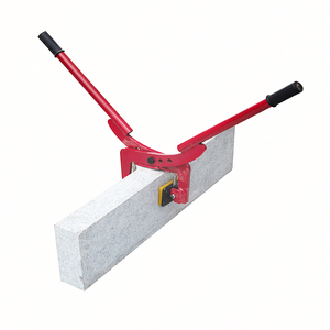 路沿石夹子安装工具路牙石神器夹具吊具专用夹推车双人抬石材吊钳
