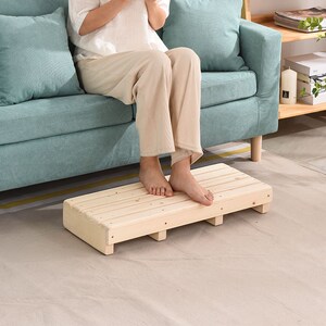 多用途脚踏木脚踏板垫脚防腐台阶踏板架厨房凳浴室防滑垫板木