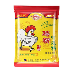 大桥鸡精900g*10袋调味料炒菜烧烤煮汤调料火锅餐饮大包鸡精商用