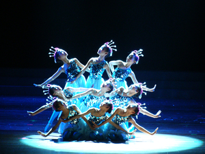 桃李杯舞蹈大赛儿童《鱼儿》演出服装/少01数民族傣族舞舞台表演