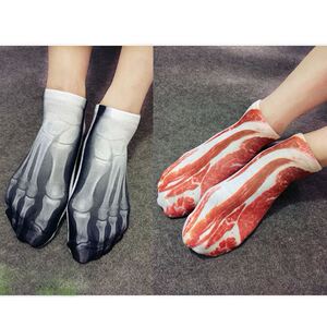 动物脚蹄袜子3d长筒猫脚狗熊街头亲子袜生肉搞笑猪蹄撸猫成人秋冬