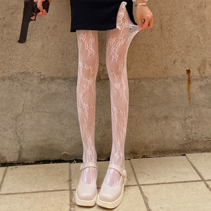 春夏季薄款白色丝袜