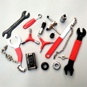 山地自行车维修工具套装 山地车修车截链器 修理飞轮中轴拆卸配件