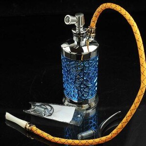 包邮水烟壶烟嘴斗筒过滤器电子玻璃全套个性透明可小拆卸式