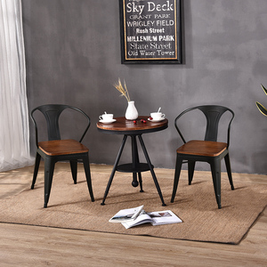 阳台小桌椅组合现代简约洽谈小桌椅咖啡奶茶店酒吧户外休闲小圆桌