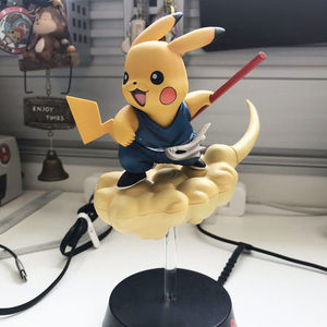 皮卡丘cos七龙珠孙悟空神奇宝贝宠物小精灵宝可梦手办模型