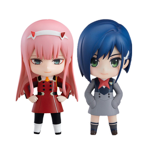 q版粘土人darling in the franxx国家队952#零二02莓#987手办动漫