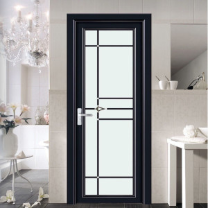 浴室门卫生间钢化玻璃铝合金