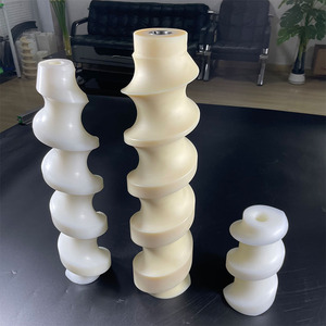 多规格 尼龙螺杆 尼龙螺旋灌装机械用塑料螺旋杆 进瓶推进器螺杆