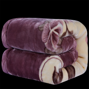 拉舍尔毛毯被子双层加厚珊瑚绒毯子双人10斤保暖冬季12斤午睡盖毯