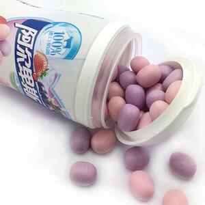 至纯30g/90g*12盒混合口味小悦球太空充气糖果软糖包邮