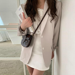 韩国货女装正品韩国东大门 春季外套2021年新款女韩范儿休闲西装